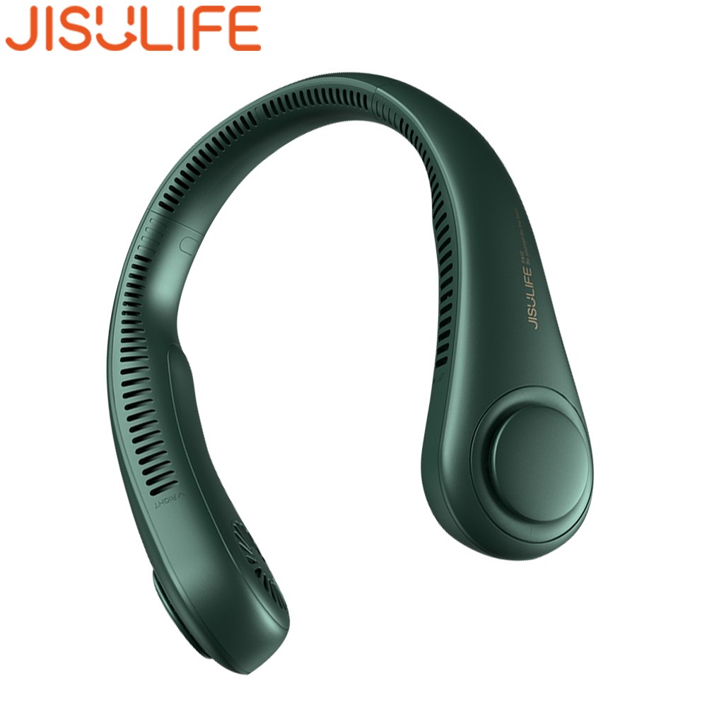 【几素 JISULIFE】FA12 無葉片靜音輕量頸掛風扇 (4000MAH 大電量 不纏髮安全設計)專利授權