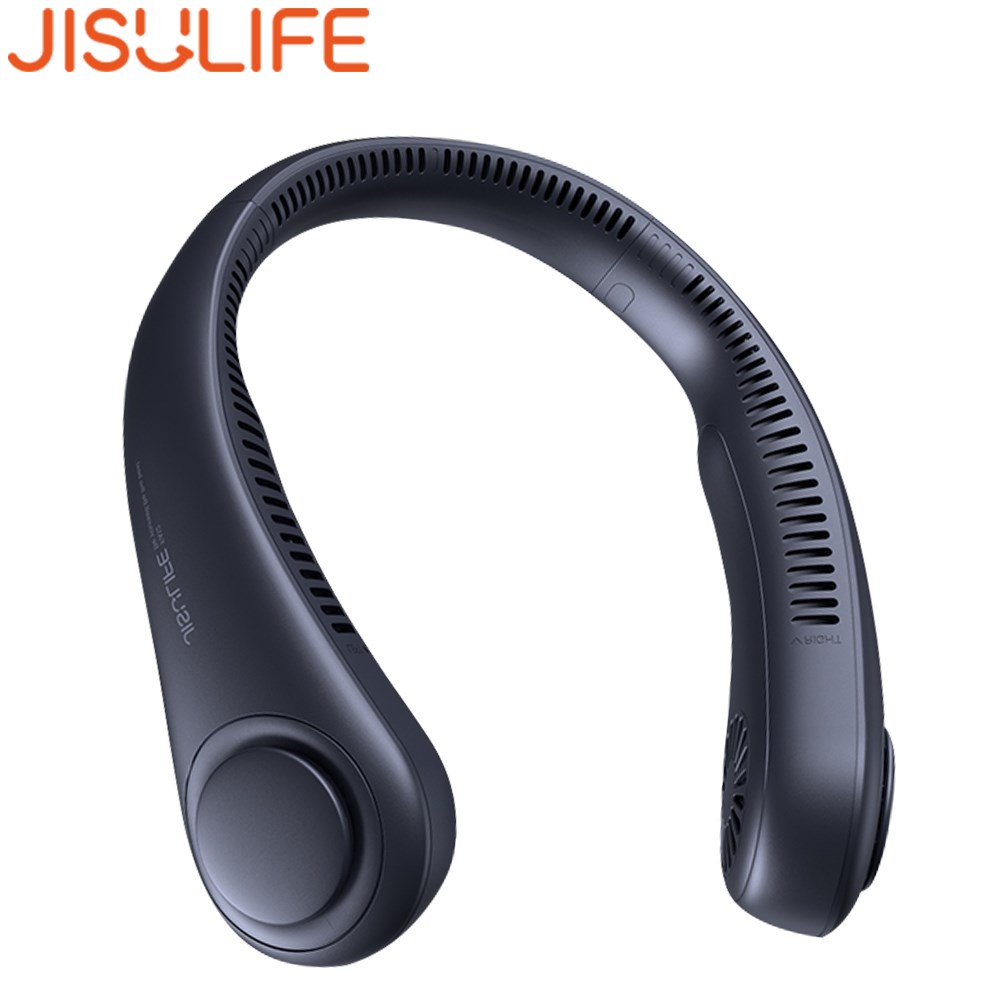 【几素 JISULIFE】FA12 無葉片靜音輕量頸掛風扇 (4000MAH 大電量 不纏髮安全設計)專利授權