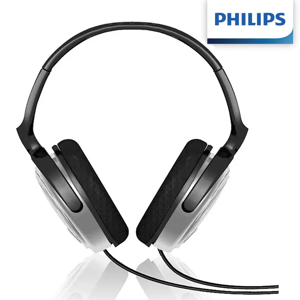 【Philips 飛利浦】頭戴式立體聲電視/電腦耳機 SHP2500 公司貨保固一年 （可搭配電吉他使用)