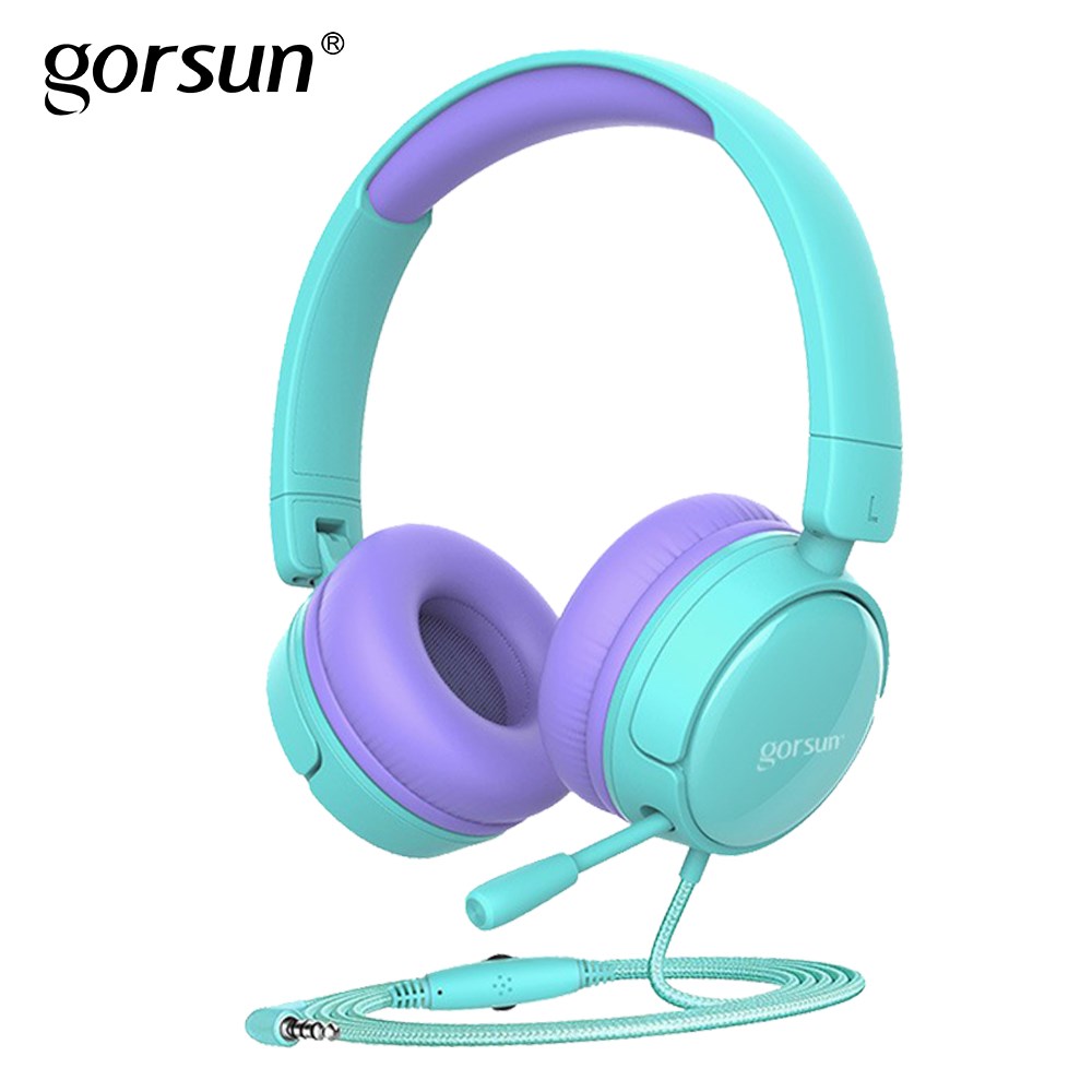 【Gorsun】A62 高品質兒童耳機 (附麥克風)
